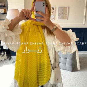 شال پلیسه ساده 011411