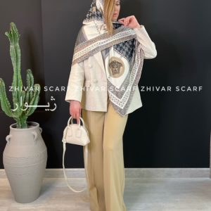 روسری ساتن ابریشم 339