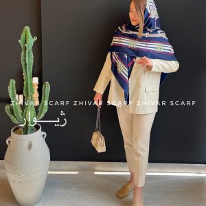 روسری ساتن ابریشم 334