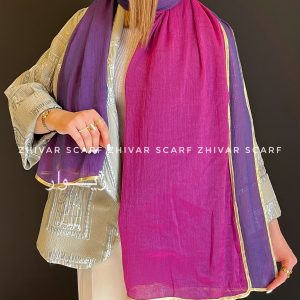 شال حریر دولایه 11783