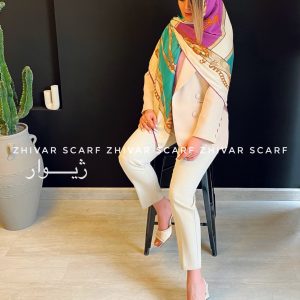 روسری ساتن ابریشم 347