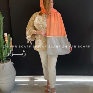 شال پلیسه نخی وارداتی 11780