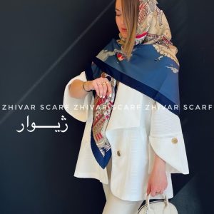 روسری ساتن ابریشم 341