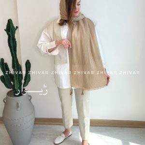شال پلیسه شاین وارداتی 11831