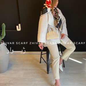 روسری ساتن ابریشم 349