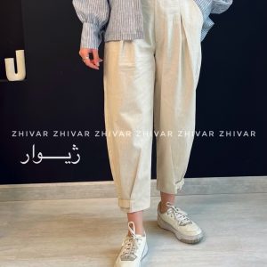 شلوار لینن 407