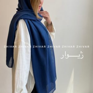 شال ویسکوز ابریشم وارداتی ساده 11843