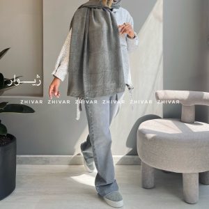 شال پلیسه پائیزه وارداتی 12001