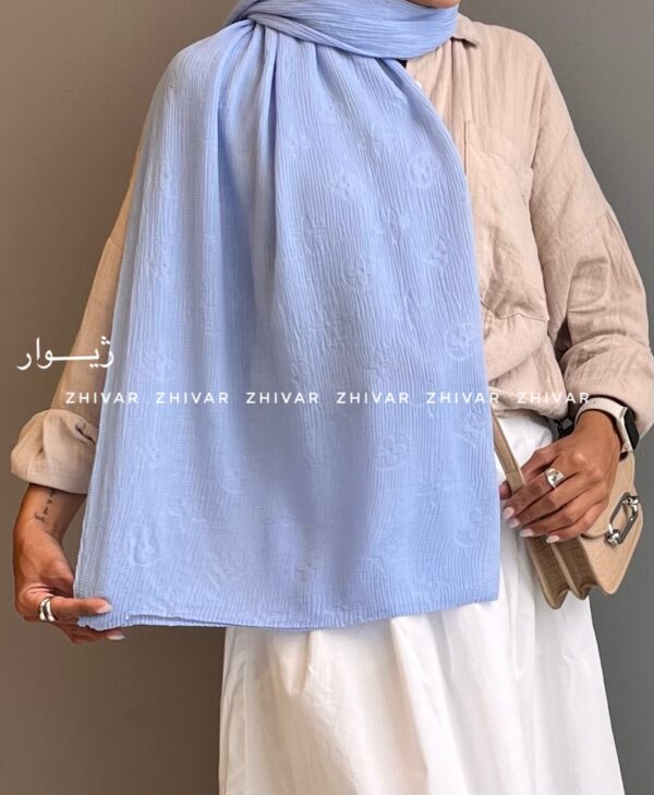 شال پلیسه LV  12215 - Image 13