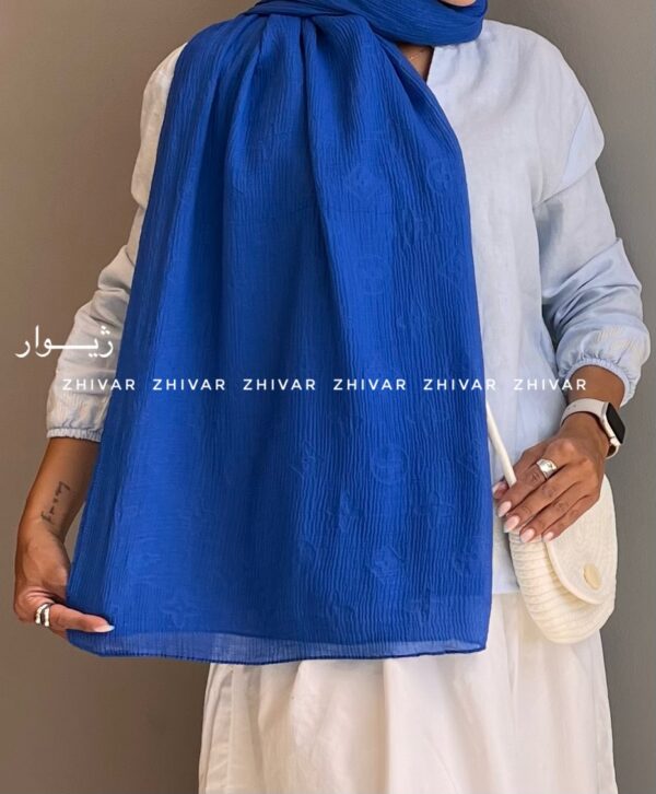شال پلیسه LV  12215 - Image 3