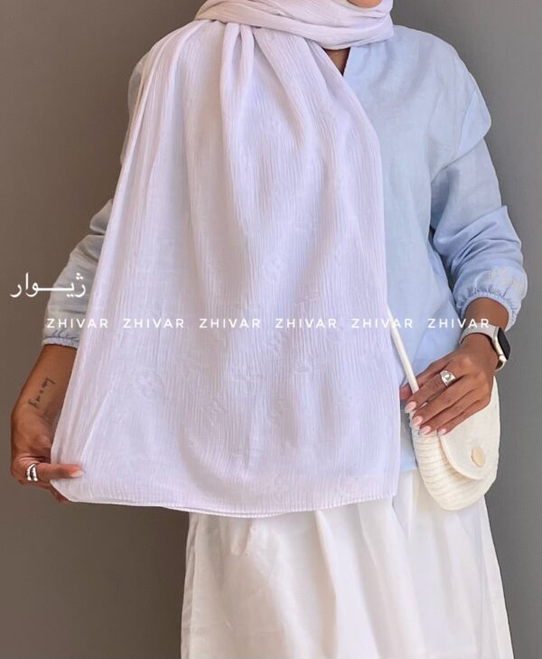 شال پلیسه LV  12215 - Image 7