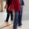 شال پلیسه لطیف و خنک 12292 - Image 5