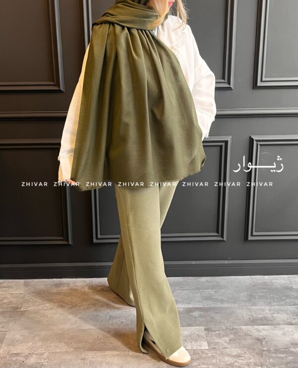 شال موهر ساده سبک 12336 - Image 6