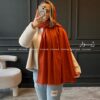 شال موهر ساده سبک 12336 - Image 12