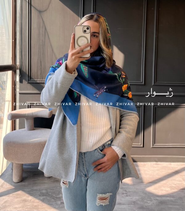 روسری نخی دست دوز 436 - Image 6