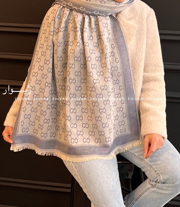 شال ژاکارد دورو 12396 GUCCI - Image 4