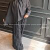 شال نخ لینن لطیف نواردوزی 12541 - Image 3