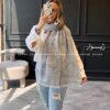 شال نخ ژاکارد دورو جنگل DIOR 12542 - Image 9