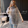 شال نخ ژاکارد دورو جنگل DIOR 12542 - Image 2