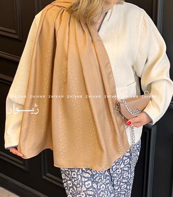 شال ژاکارد ابریشم DIOR 12567 - Image 5