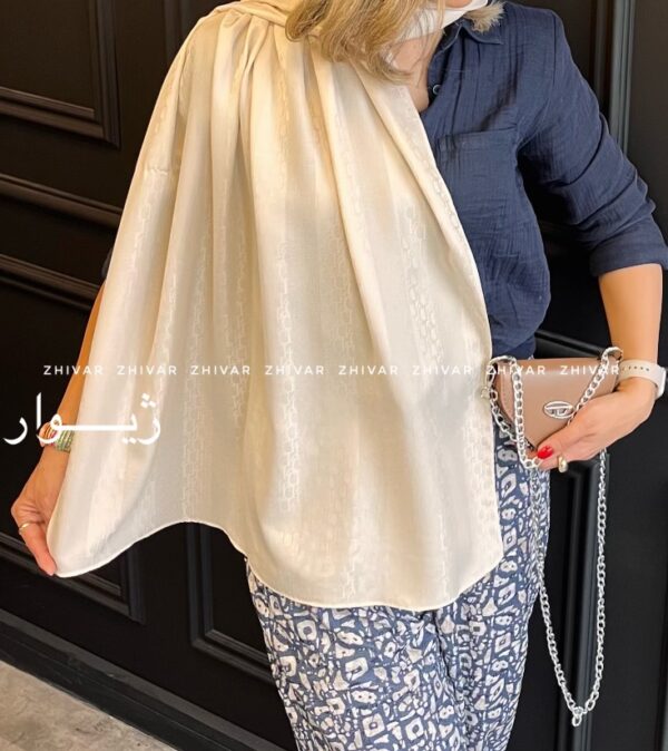 شال ژاکارد ابریشم DIOR 12567 - Image 6