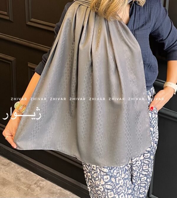 شال ژاکارد ابریشم DIOR 12567