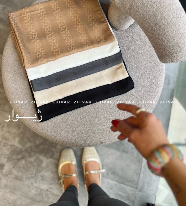 شال ژاکارد ابریشم DIOR 12567 - Image 4