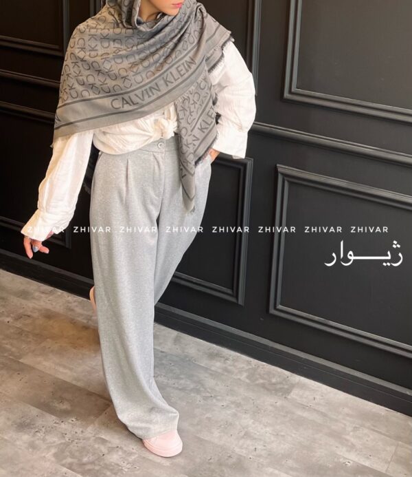 روسری نخ ژاکارد لطیف 447 CK - Image 7