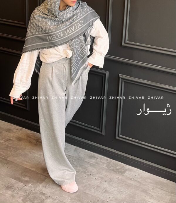روسری نخ ژاکارد لطیف 447 CK - Image 8