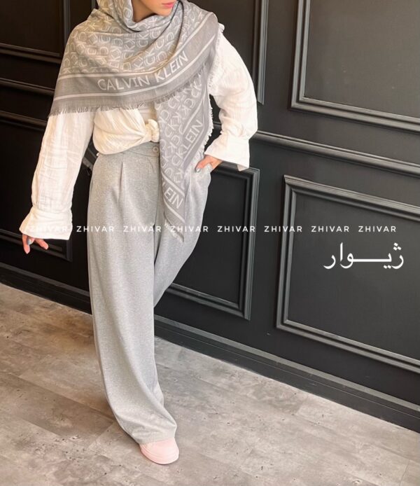 روسری نخ ژاکارد لطیف 447 CK - Image 9