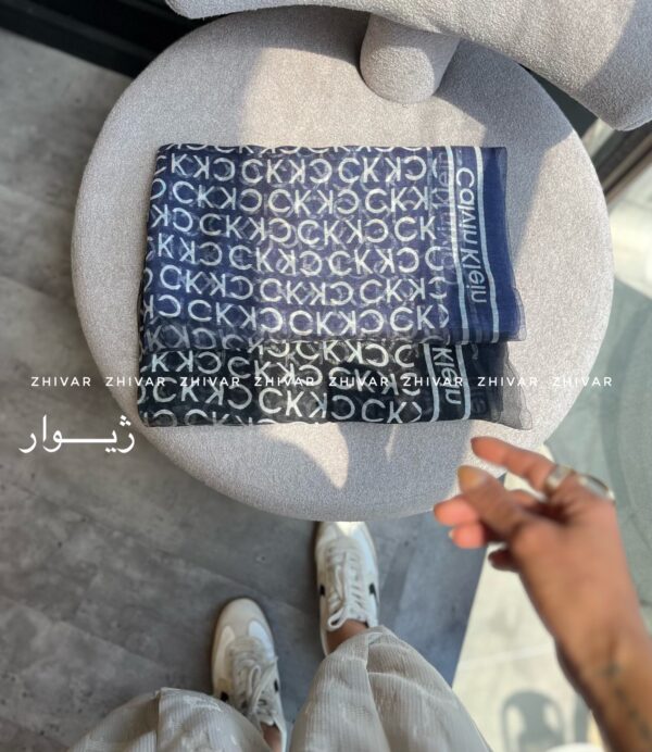 شال حریر ابریشم 12577 CK - Image 2