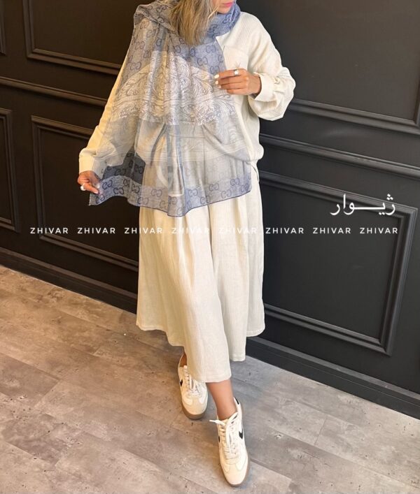 شال حریر ابریشم 12593 GUCCI