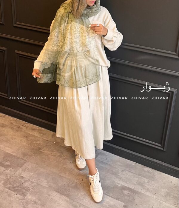 شال حریر ابریشم 12593 GUCCI - Image 2