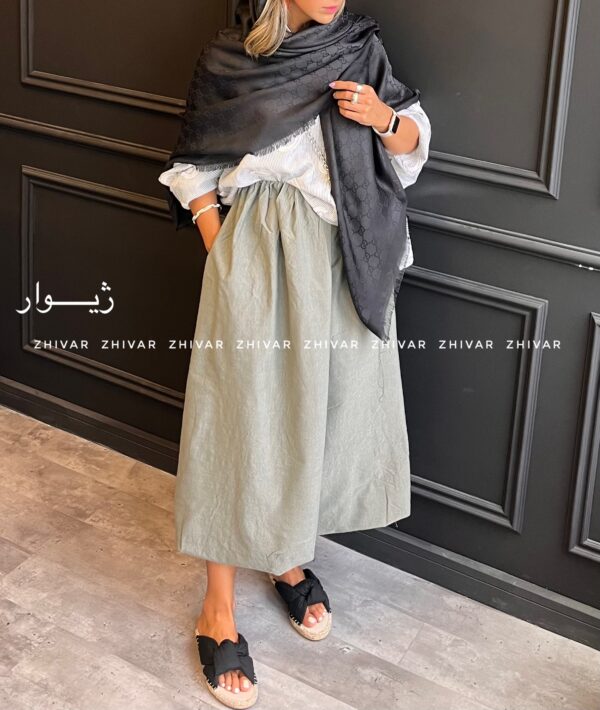 روسری نخ ژاکارد  449 - Image 5