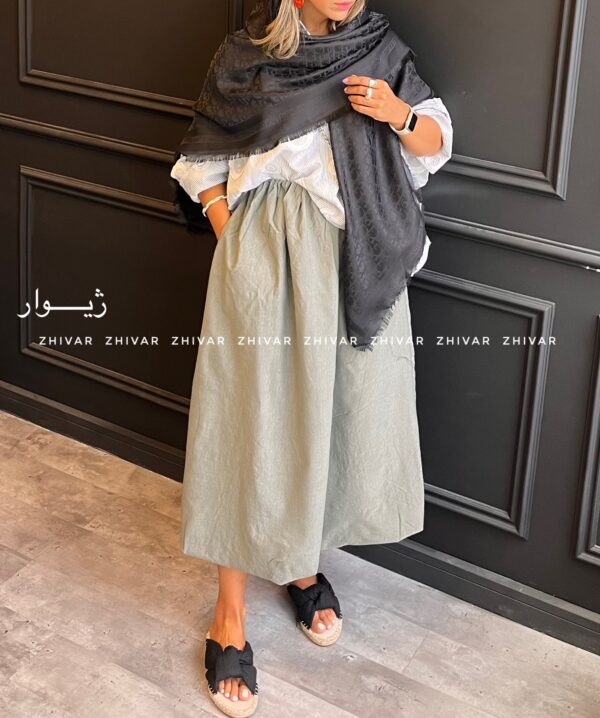 روسری نخ ژاکارد  449 - Image 6