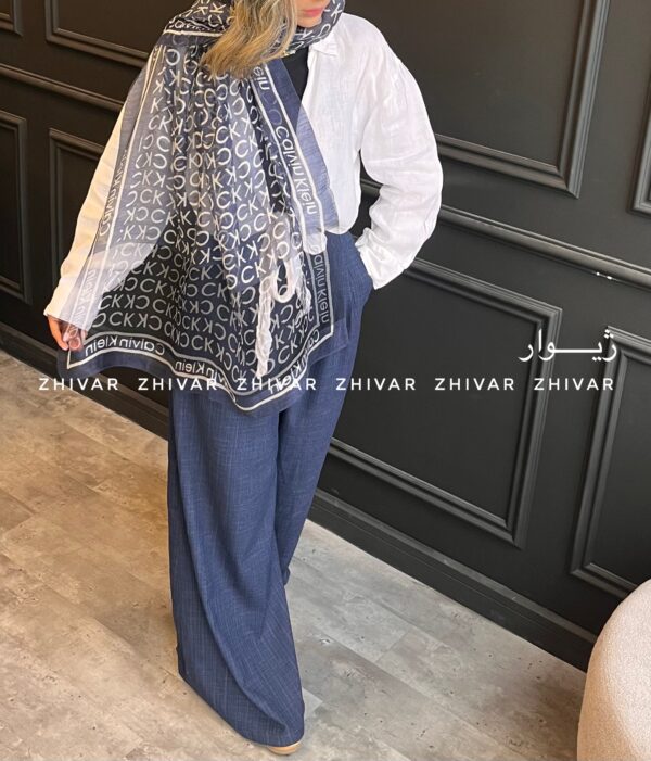شال حریر ابریشم وارداتی CK 12614 - Image 2