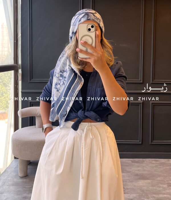 روسری نخ پنبه 452 دیور جنگل