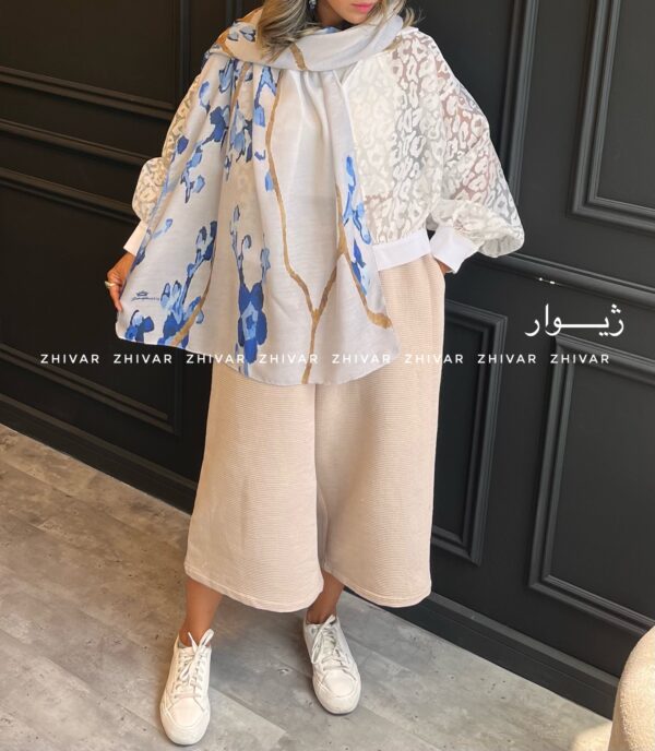 شال نخ پنبه 12621