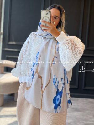 شال نخ پنبه 12621