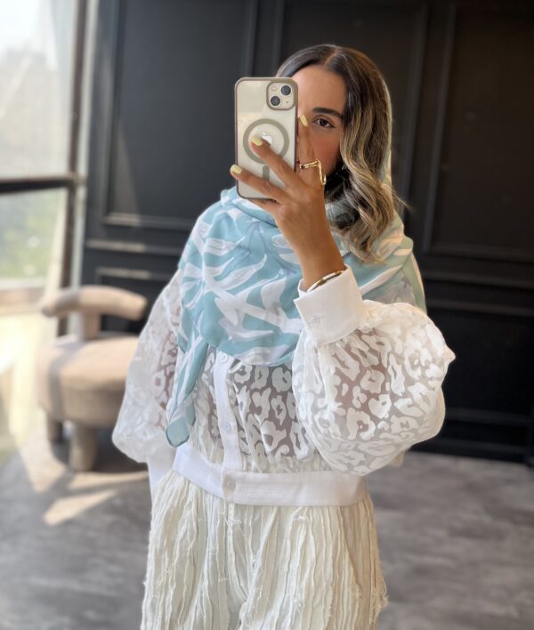 روسری نخ و پنیه 454 - Image 2