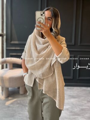 شال نخ ویسکوز لطیف  12625