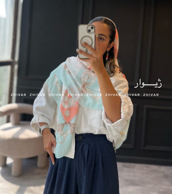 روسری نخ پنبه 456 - Image 3