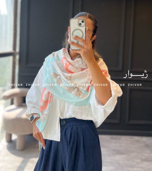 روسری نخ پنبه 456